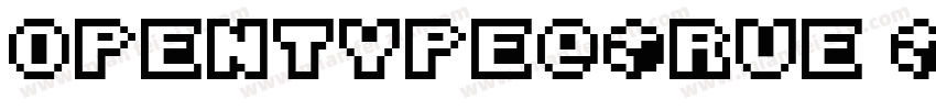 opentype-True Type字体转换